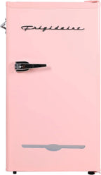 Frigidaire Retro Bar Fridge 3.2 Cu. Ft. Pink/Coral With Bottle Opener