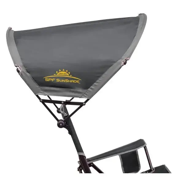 GCI Outdoor SunShade Rocker Chair With SPF SunShade And Phone Pocket - 38.8in x 35.6in x 26.2in