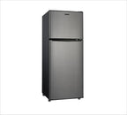 Galanz 4.6 Cu Ft Two Door Mini Refrigerator With Freezer, Stainless Steel - GL46TS5E
