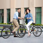 PEXMOR Adult Electric Bike 350W Peak 500W 36V 12.5AH 26in Cruiser