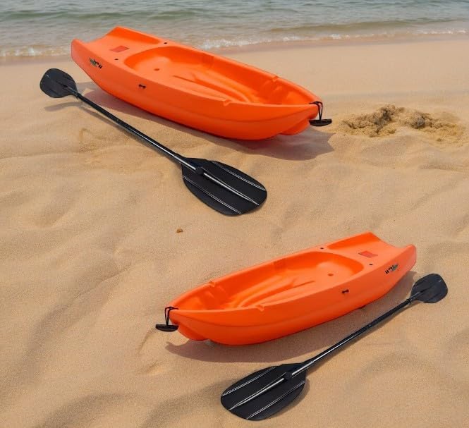 Generic Wave 6' Youth Kayak With Paddle - 6' Youth Wave Kayak