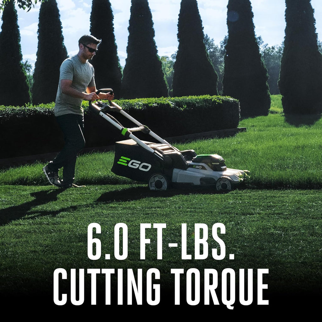 EGO POWER+ Cordless Electric Lawn Mower, 21 in, 56V 6.0Ah Battery And 320W Charger - LM2114