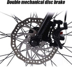 Men's Mountain Bike 21-Speed 29 Inches Front Suspension Double Disc Brake - C
