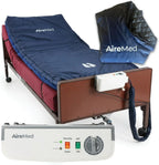 Airmed Low Air Loss Alternating Pressure Mattress Overlay, 5in - Advanced Pump With Static Function