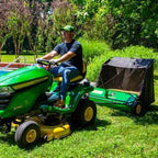 John Deere Tow-Behind Lawn Sweeper, 42 Inch, 24 Cu. Ft. Capacity