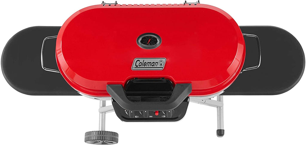 Portable Stand-Up Propane Grill, Black, 3 Burners - 285