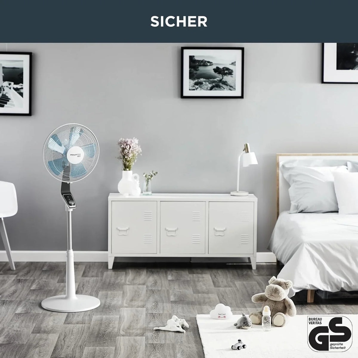 Rowenta Turbo Silence Extreme+ Pedestal Fan - VU5870