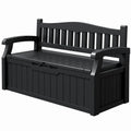 Devoko 82 Gallon Outdoor Storage Patio Bench And Deck Box