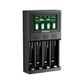 Scigold 4-Bay Ni-Zn/Ni-MH AA/AAA Smart Battery Charger With LCD Display - CW404