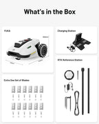 Mammotion YUKA Mini 500H Robotic Lawn Mower, 0.12 Acre, White - 500H