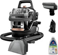 Bissell Little Green HydroSteam Portable Carpet And Upholstery Cleaner, Black And Copper Harbor - 3618