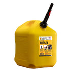 Midwest Can Company 5 Gallon Diesel Fuel Container With Auto Shut Off, HDPE, 4 Pack - 4XMC-8610
