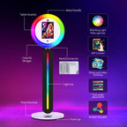 Portable iPad Photo Booth Stand With Ring Light and Remote App Control