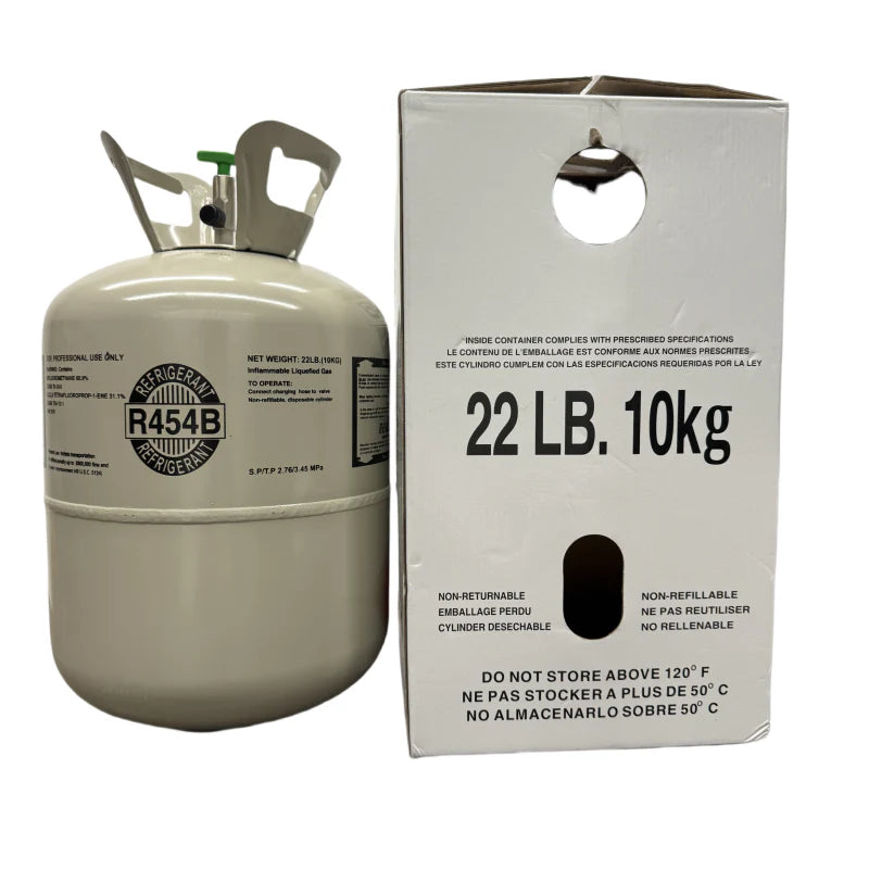 R-454B Refrigerant Gas 22LB Cylinder