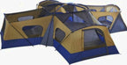 Ozark Trail 14 Person Cabin Tent, Blue And Yellow - Base Camp