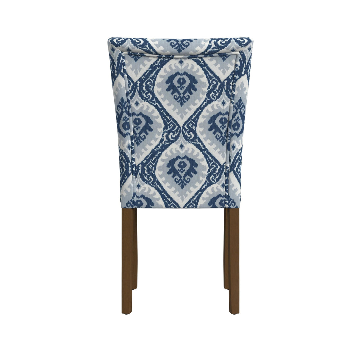 Set Of 2 Upholstered Parsons Dining Chairs, 38 in H x 19 in W x 23.5 in D