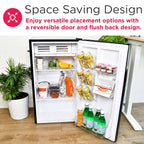 Frigidaire Retro Bar Fridge, 3.2 Cu. Ft., Pink, 65-Watt - EFR376-C-PINK