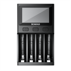 Scigold Ni-Zn AA Batteries, 4 Pack, 2500mWh, 1.6V With 4-Slot Ni-Zn/Ni-MH Charger - SG-C00H-0404 + SG-B00A-ZN01