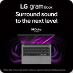 LG Gram Book 15 Business Laptop, 15.6-inch FHD IPS Display, 32GB RAM, 1TB SSD - Intel i5-1334U With Hub