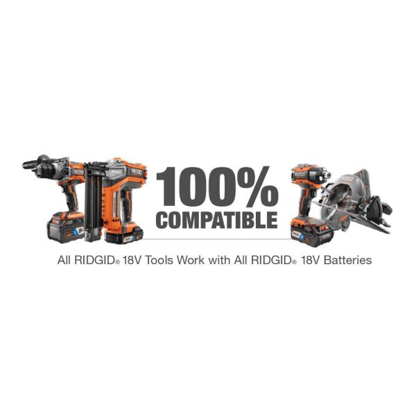 RIDGID 18-Volt OCTANE Cordless Brushless 1 in SDS-Plus Rotary Hammer - R86711B