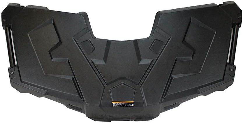 Polaris Front Rack With Plugs Assembly, Gloss Black, Qty 1 - 2636440-070