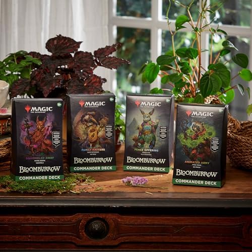 Magic: The Gathering Bloomburrow Commander Deck Bundle - 4 Decks