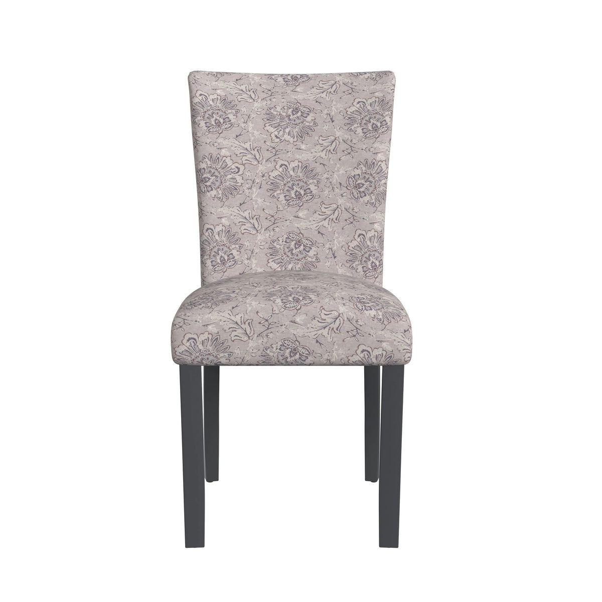 Set Of 2 Upholstered Parsons Dining Chairs, 38 in H x 19 in W x 23.5 in D