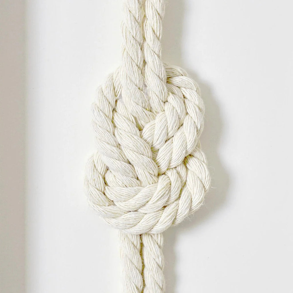 3-Piece Framed Nautical Knots Wall Decor Set, Natural Finish - 14in H x 11in L x 1.25in D