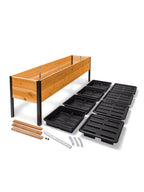 Self-Watering Elevated Planter Box 96" L x 24" W x 29" H