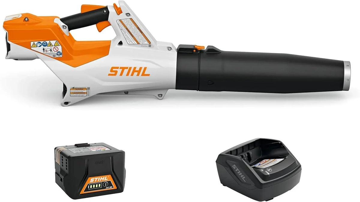 STIHL Cordless Handheld Blower, 36 Volt, White, Orange And Black - BGA 60