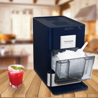 Frigidaire Countertop Nugget Ice Maker, 44 lbs. Daily, 3 lb. Basket, Black - EFIC256