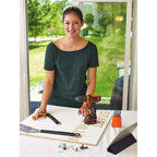 BLACK+DECKER 12V MAX Lithium-Ion Cordless 3/8 in Drill With 1.5Ah Battery And Charger - BDCDD12C