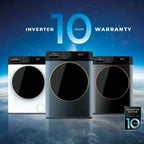 Cecotec Front Load Washing Machine 10 Kg, Steel, 1400 RPM, 57,5 x 59,9 x 85 cm - 01931