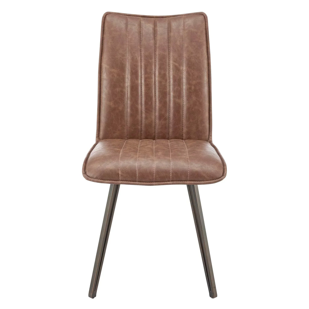 Reino PU Dining Side Chairs, Set Of 2