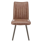 Reino PU Dining Side Chairs, Set Of 2