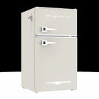 Frigidaire 3.1 Cu. Ft. 2-Door Retro Compact Refrigerator With Built-In Side Bottle Opener - Cream