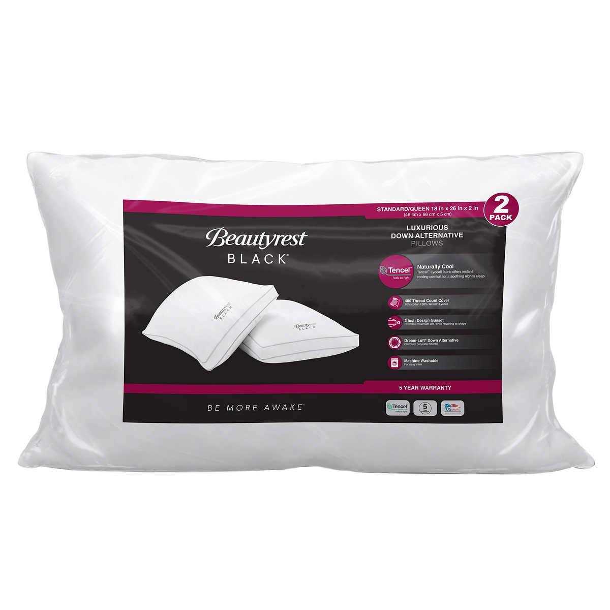Beautyrest Black Pillows
