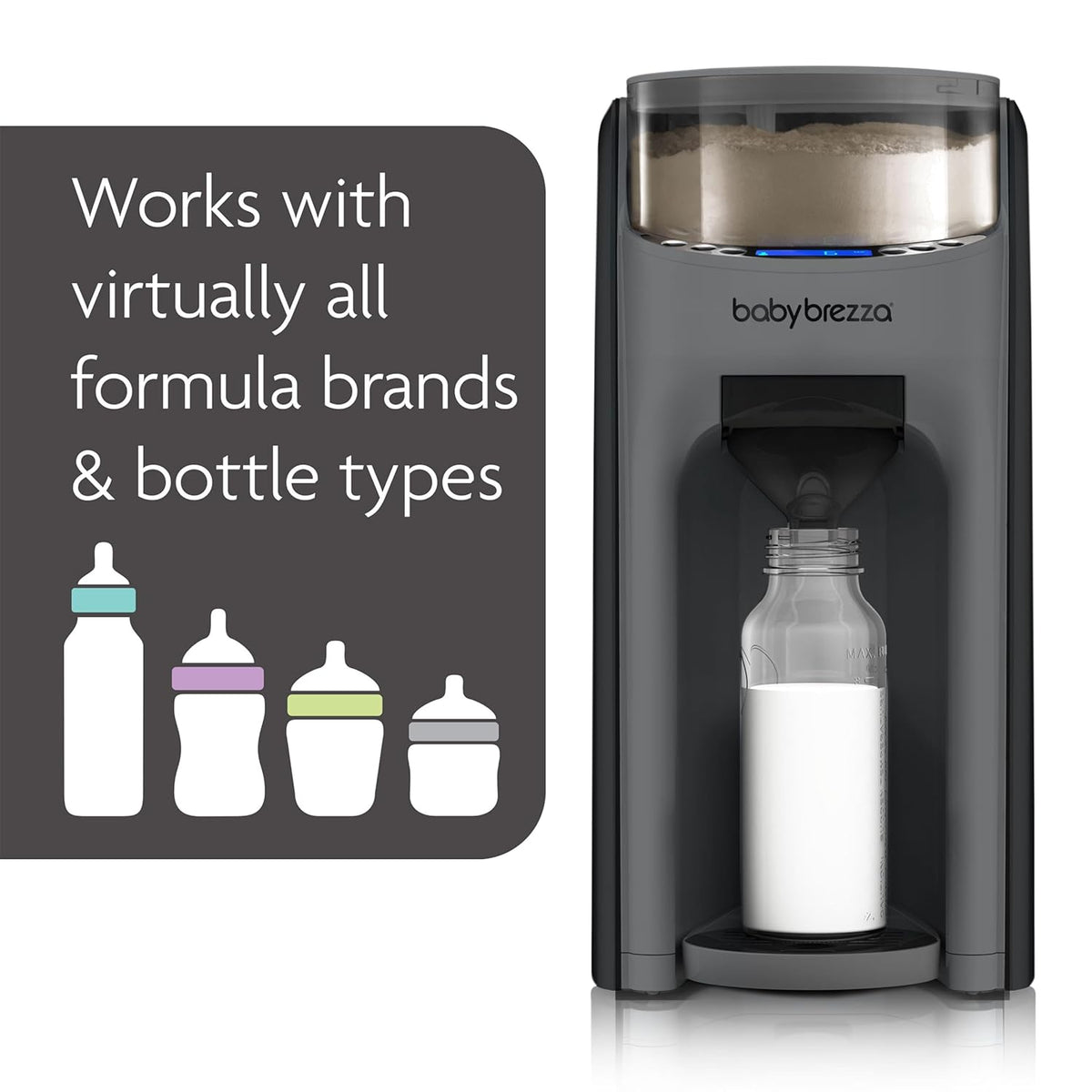 Baby Brezza Automatic Warm Formula Maker, BPA-Free, White - FRP0046COM