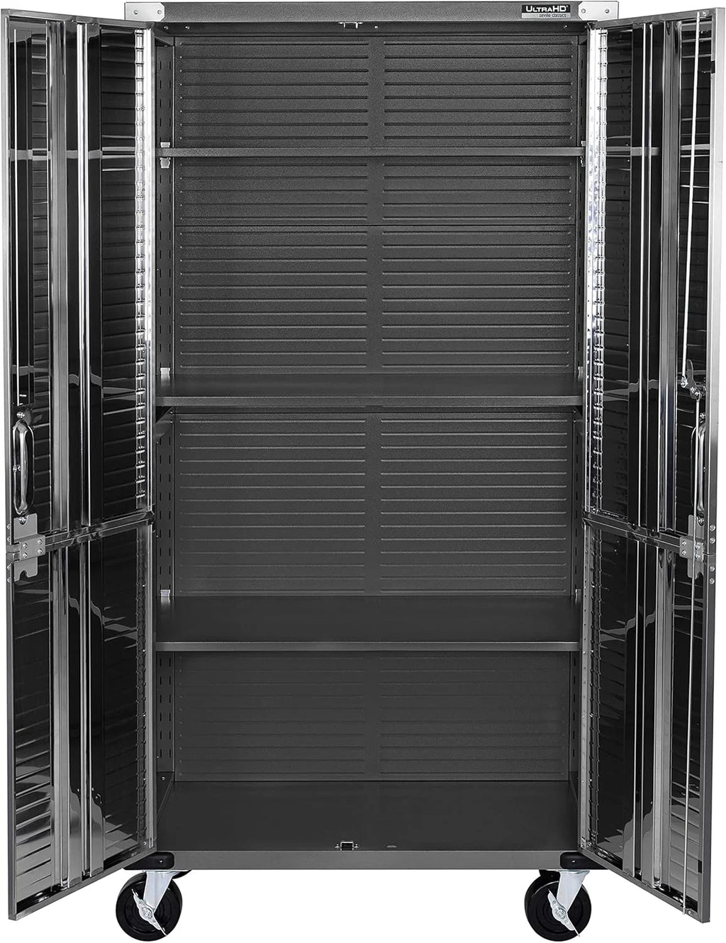 Seville Classics Steel Storage Cabinet, 36 inch W x 18 inch D x 72 inch H - UltraHD