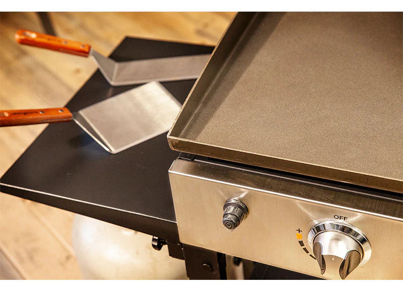 2-Burner 28 Inch Griddle Cooking Station With Stainless Steel Burners