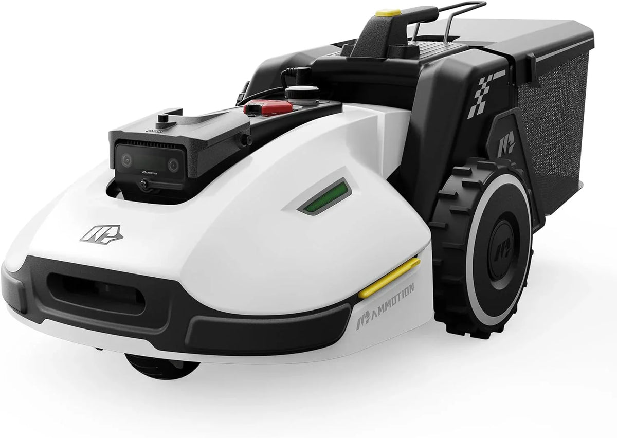 Mammotion YUKA Mini 500H Robotic Lawn Mower, 0.12 Acre, White - 500H