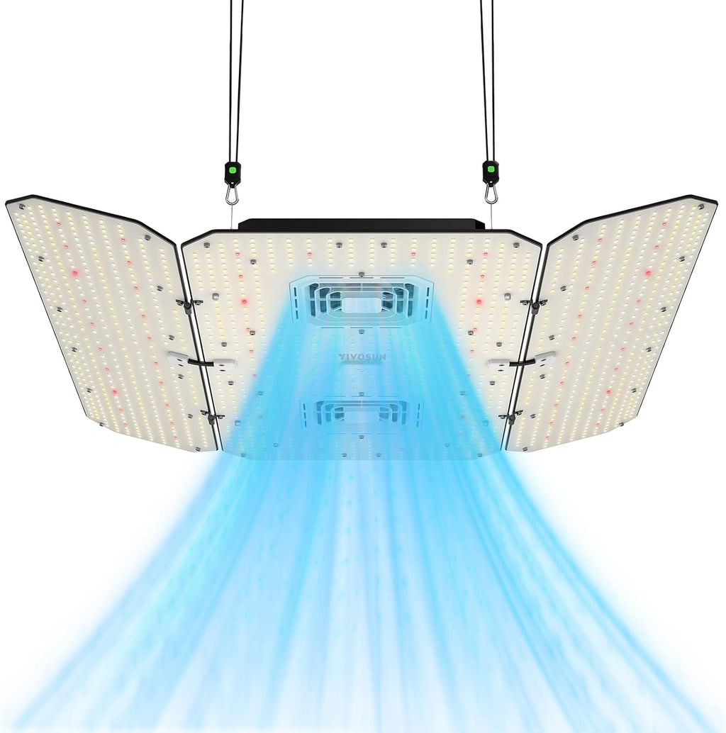 VIVOSUN AeroLight Wing AW400SE LED Grow Light 400W With Integrated Circulation Fan - AW400SE