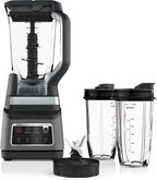 Professional Plus Kitchen System, 1400 WP, 72-oz Blender Pitcher, 64-oz Processor Bowl, 2 24-oz To-Go Cups - Grey