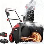 PowerSmart 40V Cordless Snow Blower 21in Cleaning Width / 6in Cleaning Depth - LED Light