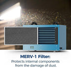 ALORAIR Commercial Dehumidifier 113 Pint, Blue, 1200 Square Feet - HD55 Blue