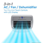 BLACK+DECKER Portable Air Conditioner, 8000 BTU, Up To 350 Sq. Ft.
