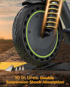 Roinside Electric Scooter, 8.5 in Solid Tires, 350W Motor, Up To 19 MPH, 21-23 Miles - UP12 Plus