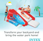 Intex Kool Splash Inflatable Water Slide With Built-In Sprayers, 131 x 81 x 46 inches