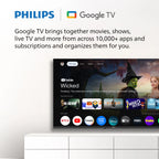 Philips 60in Class 4K Ultra HD Google Smart LED TV - 60PUL7555/F7