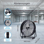 Be Cool Industrial Drum Fan 75cm 300 Watt - BCIWM75CM